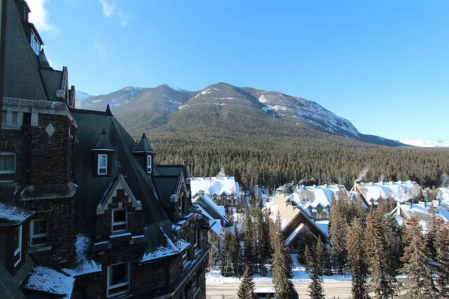 PROThank you for visiting my page Follow Banff Springs Hotel the view from the roof