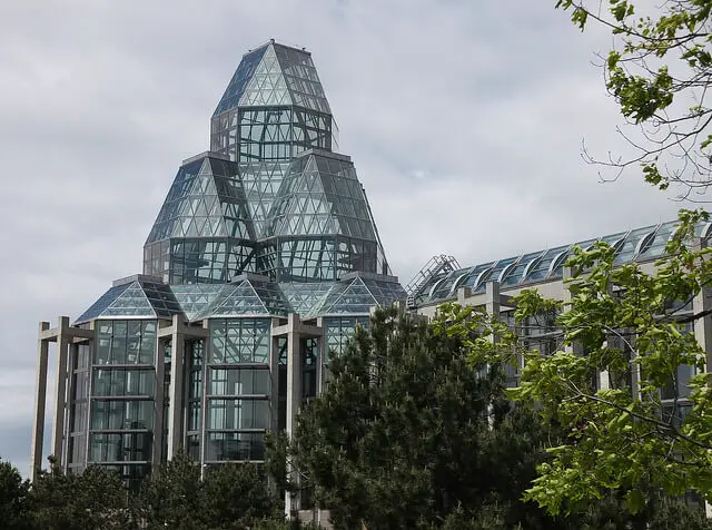 The National Gallery of Canada, designed by Moshe Safdie
