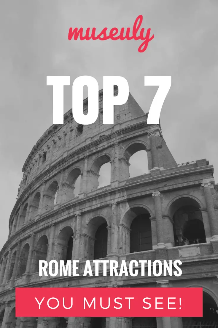 Top 7 ancient Rome attractions