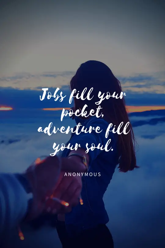 Quote about adventure