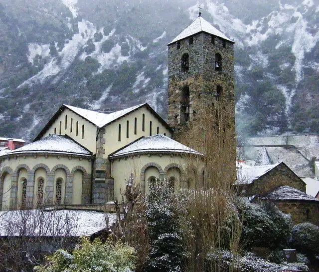 Andorra la Vella, l'església de Sant Esteve ("Church of Sant Esteve")