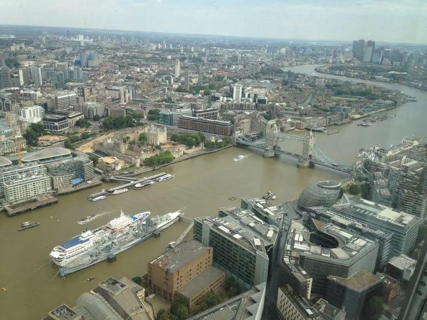 View from Shard