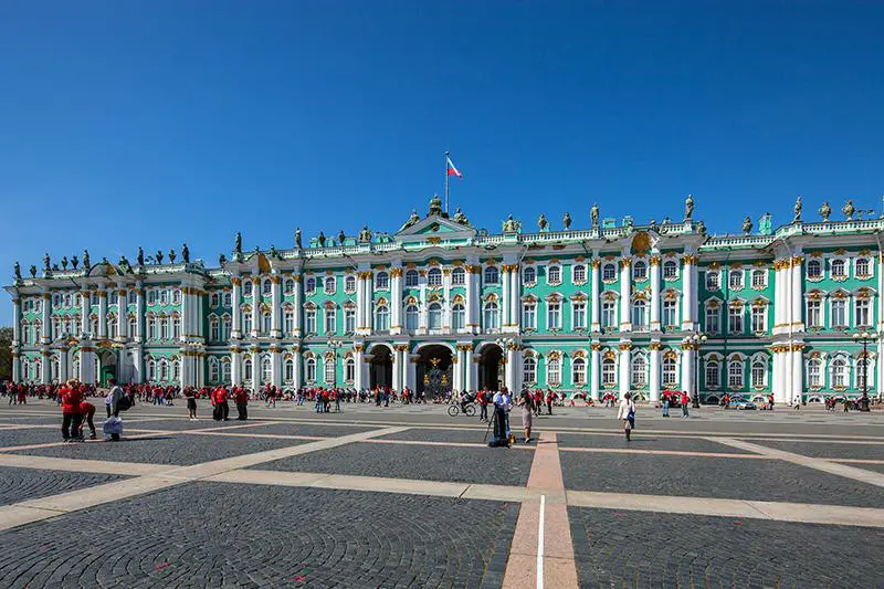 Winter Palace in Petersburg