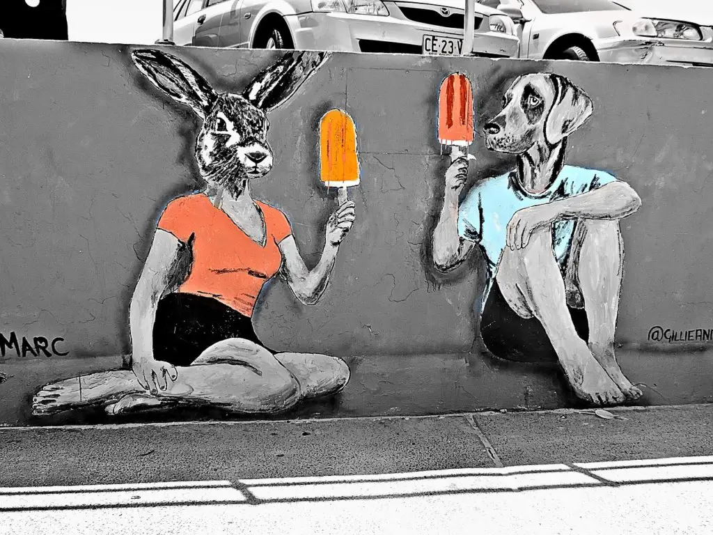 Bondi Beach street art