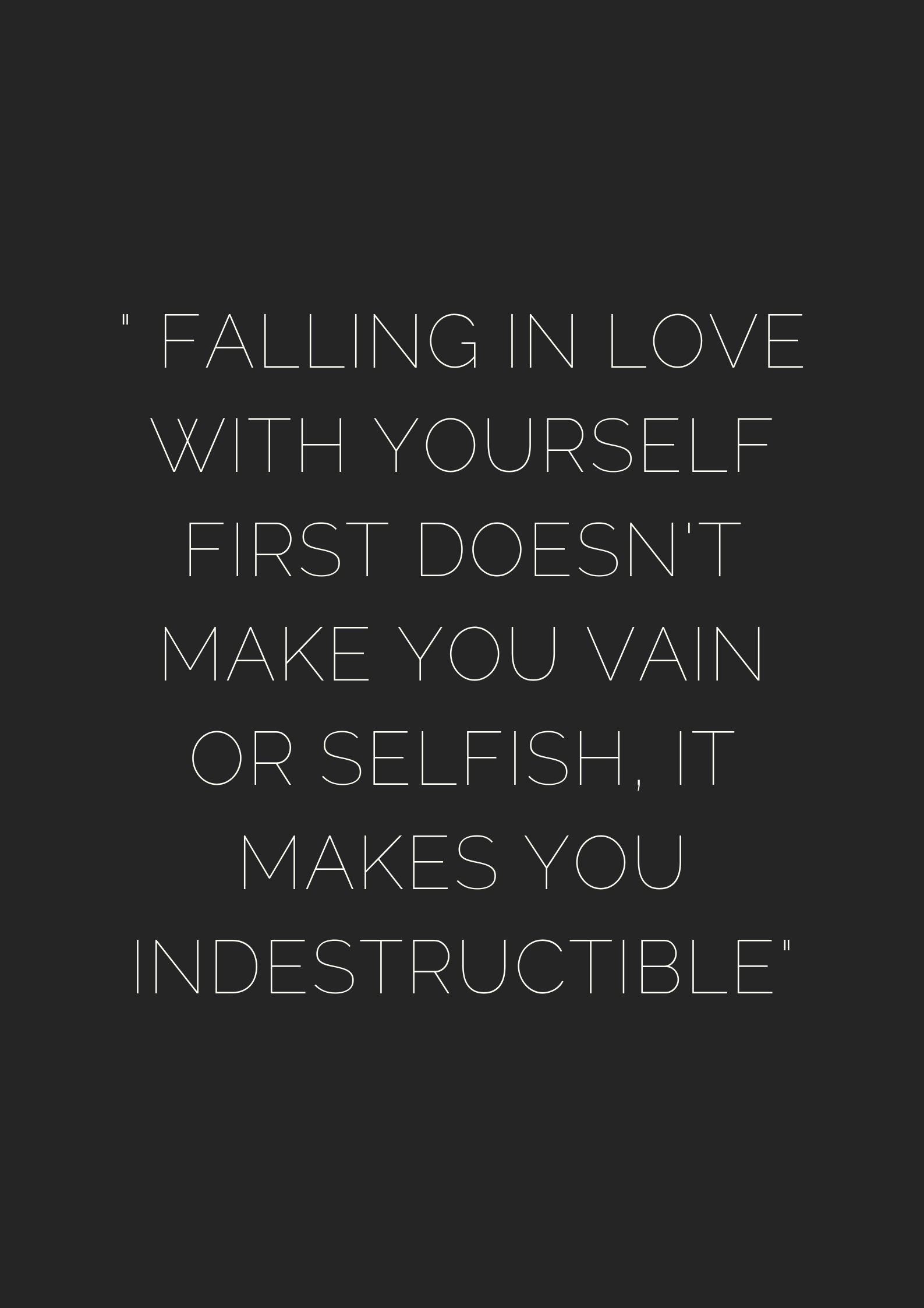 Fall Back In Love With Yourself With These 16 POWERFUL Quotes - museuly